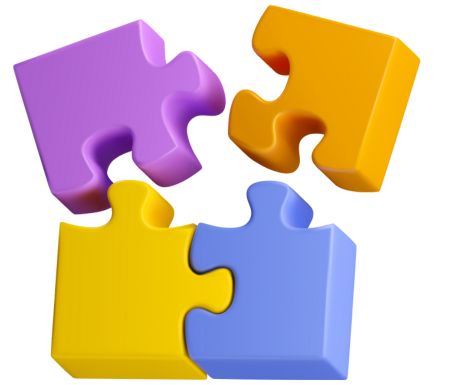 Quebra-cabeça decorativo