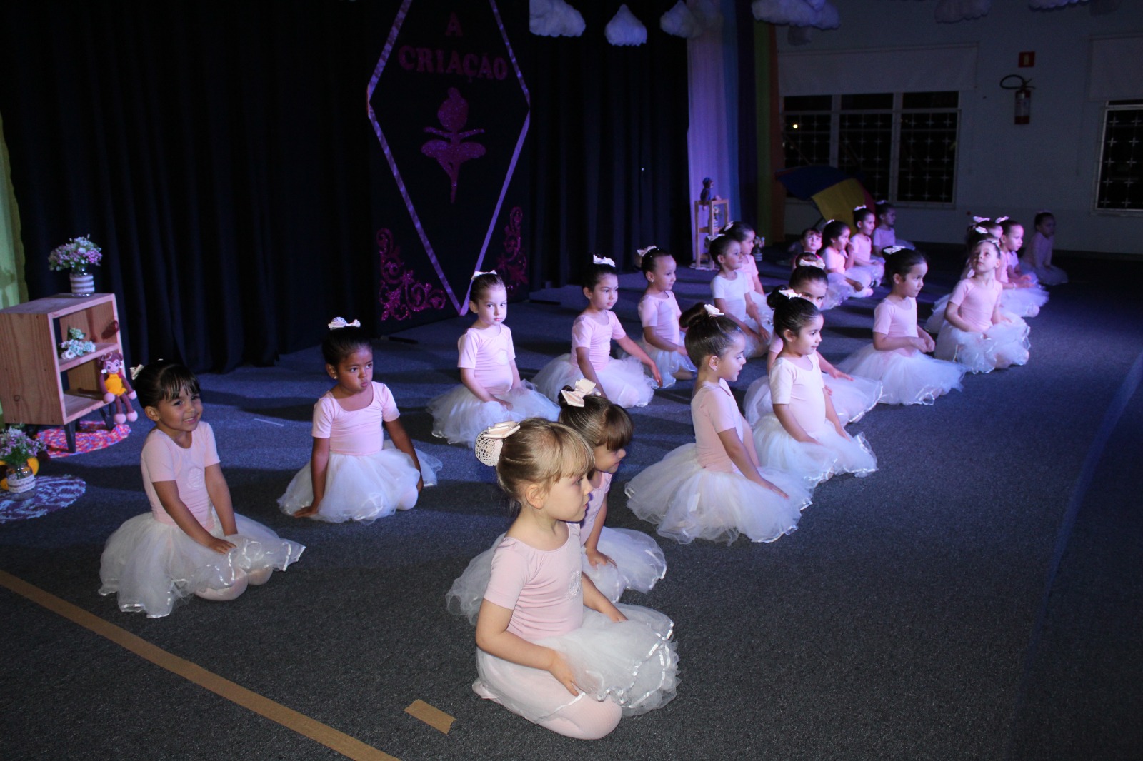Aula de ballet infantil